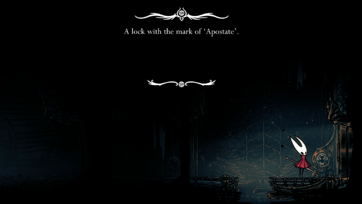 Lower Slab Key of Apostate door location near bench and Bellway - Silksong guide